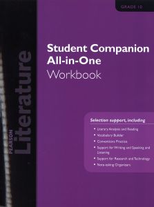 Literature Student Companion All-in-One Workbook - Grade 10