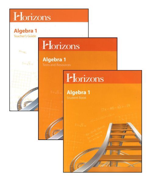 Horizons Mathematics Grade 8 Algebra 1 - Complete Boxed Bundle
