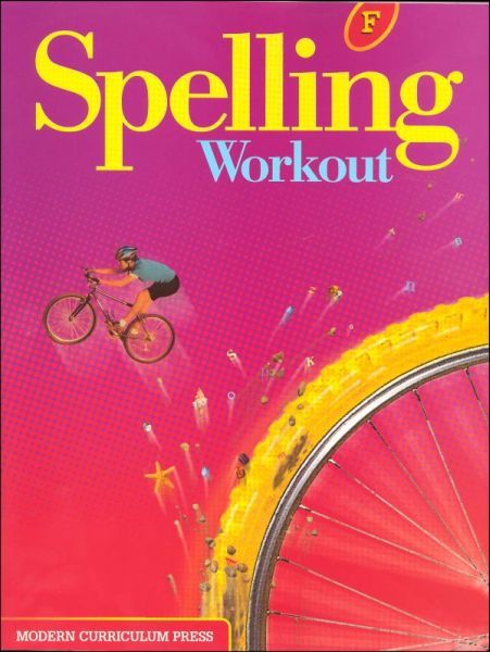MCP SPELLING WORKOUT Level F Workbook - Grade 6 - Click Image to Close