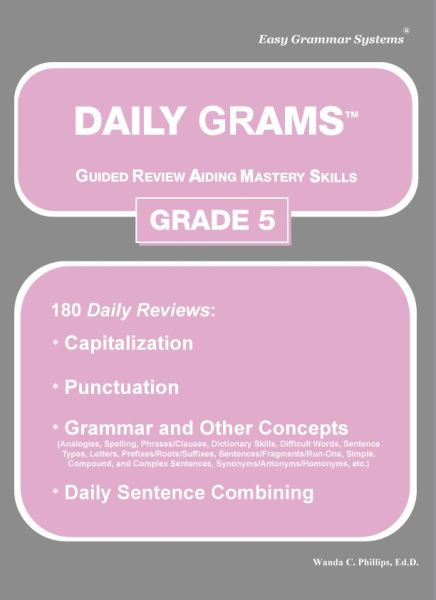 Easy Grammar Daily Grams Teacher's Edition - Grade 5