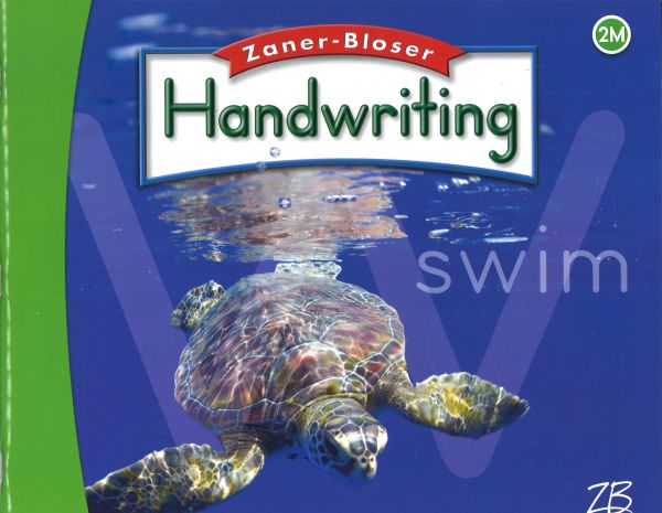 ZANER-BLOSER Handwriting - Grade 2 Manuscript Workbook