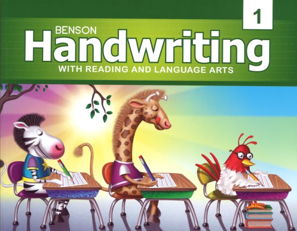 BENSON Handwriting 1 - Grade 1 Manuscript Workbook