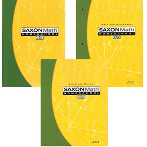 SAXON Math 65 Bundle/Kit - Grade 5