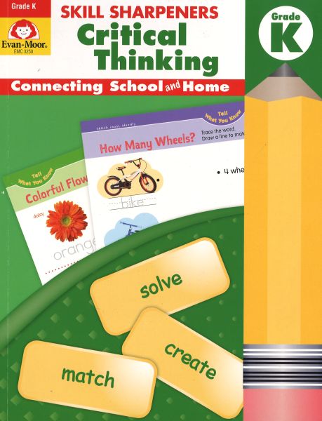 CRITICAL THINKING Skill Sharpeners Kindergarten Workbook