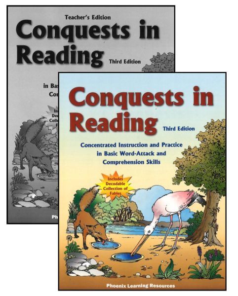 PHOENIX Conquests in Reading Set w/ Student Workbook & Teacher's