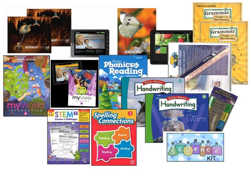 Complete Deluxe Curriculum Package - 2nd Grade