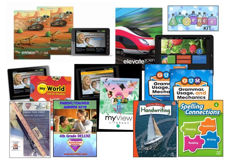 Complete Deluxe Curriculum Package - 4th Grade