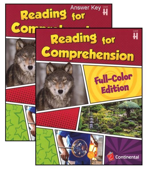 CONTINENTAL Reading For Comprehension Level H Bundle/Kit
