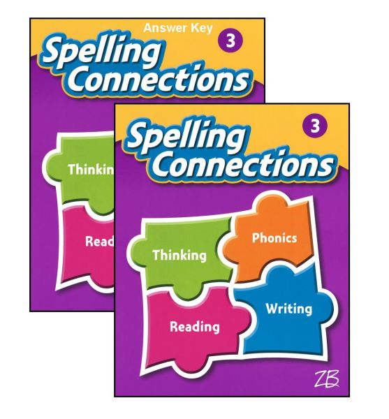 ZANER-BLOSER Spelling Connections Bundle - Grade 3