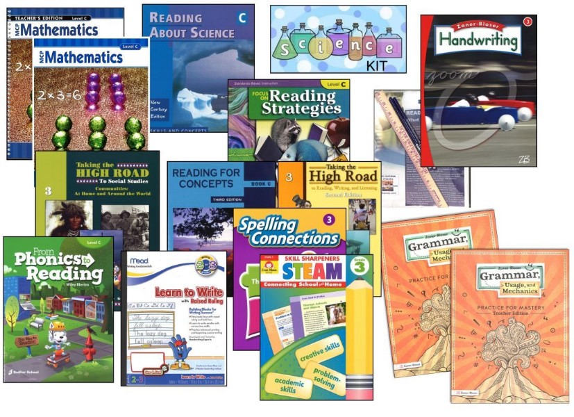 Complete Standard Curriculum Package - 3rd Grade