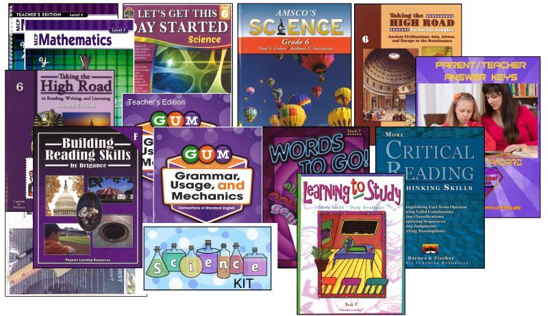 Complete Standard Curriculum Package - 6th Grade